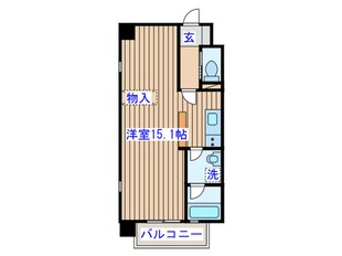 ヴィアーレ新寺の物件間取画像